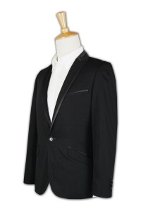 BS282 供應定做西裝 緞紋包邊外套西裝 禮服西裝 西裝公司 45度照